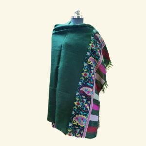 Pashmina Kani Green Paldar