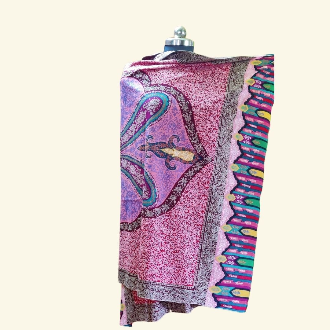 Pashmina Kalamkar Jamawar