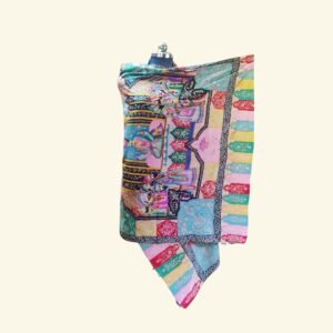 Pashmina Kalamkar jamawar