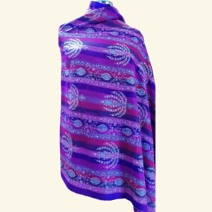 Pashmina Multi-Colour Stripes Designer Shawl