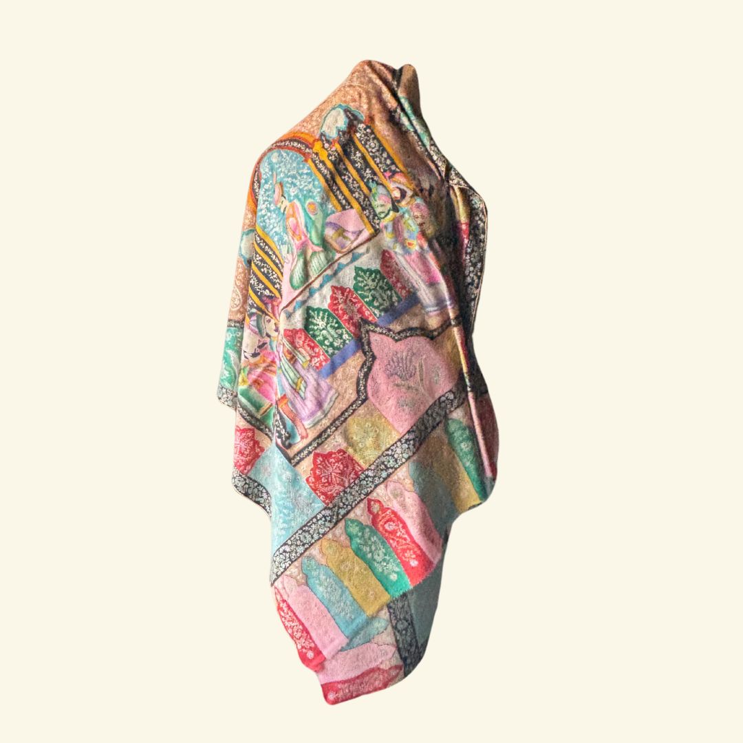 Handwoven Pure Pashmina Shawl