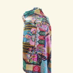 Pashmina Kalamkar jamawar