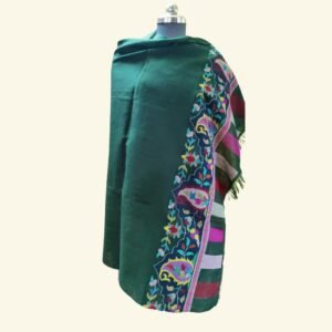 Pashmina Kani Green Paldar